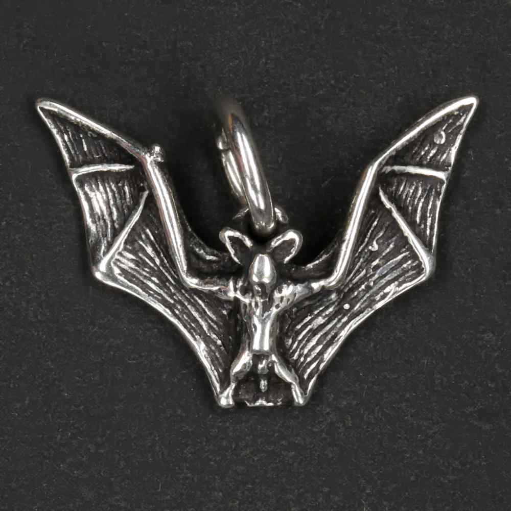 Fledermaus Silber Anhänger edel 925 Stterlingsilber Bat