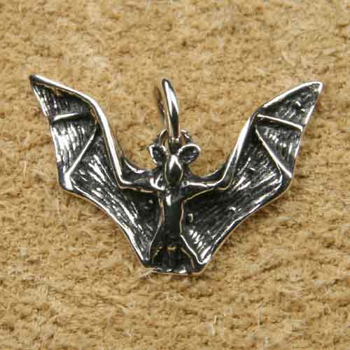 Fledermaus Kettenanhänger Silber Schmuck