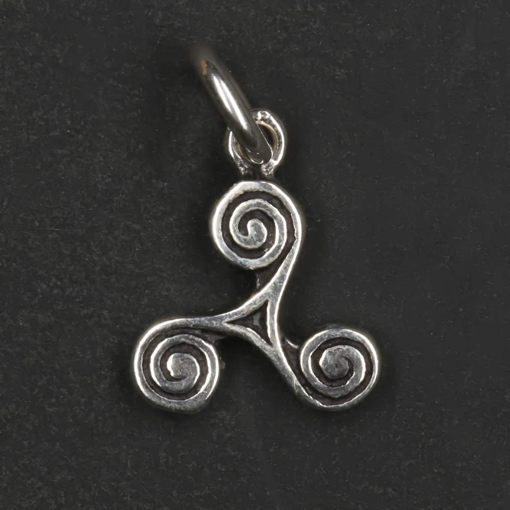 Triskel Silber Anhänger edel 925 Stterlingsilber Keltischer Schmuck