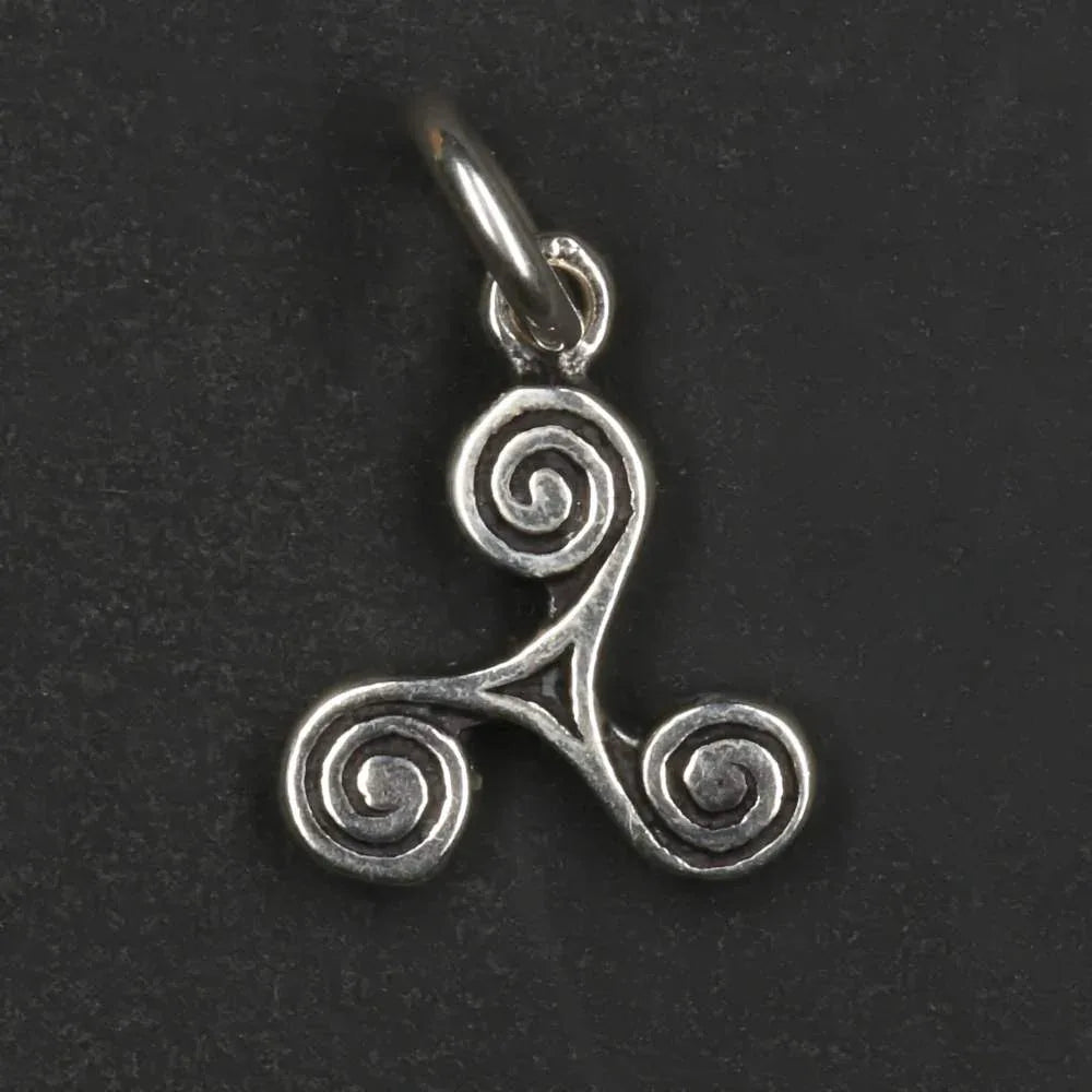 Triskel Silber Anhänger edel 925 Stterlingsilber Keltischer Schmuck