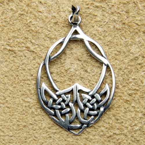 Keltischer Schmuck Anhänger Silber