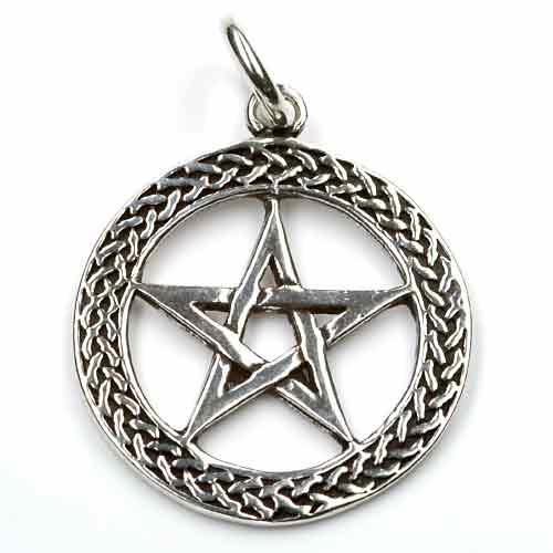 Pentagramm Schmuck keltischer Knoten