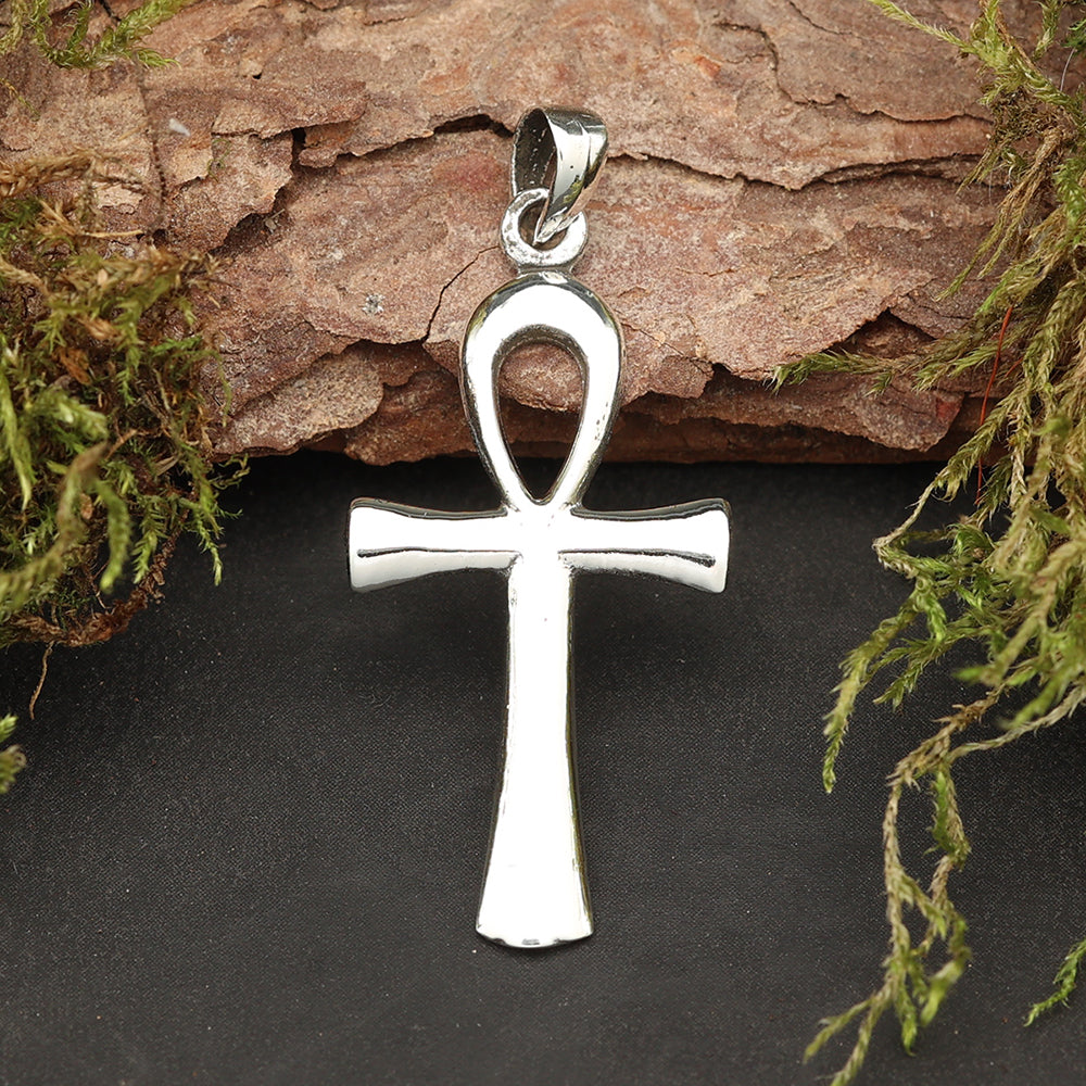 Ankh Silberanhänger Sterlingsilber feiner Schmuck Anhänger 925 Silber