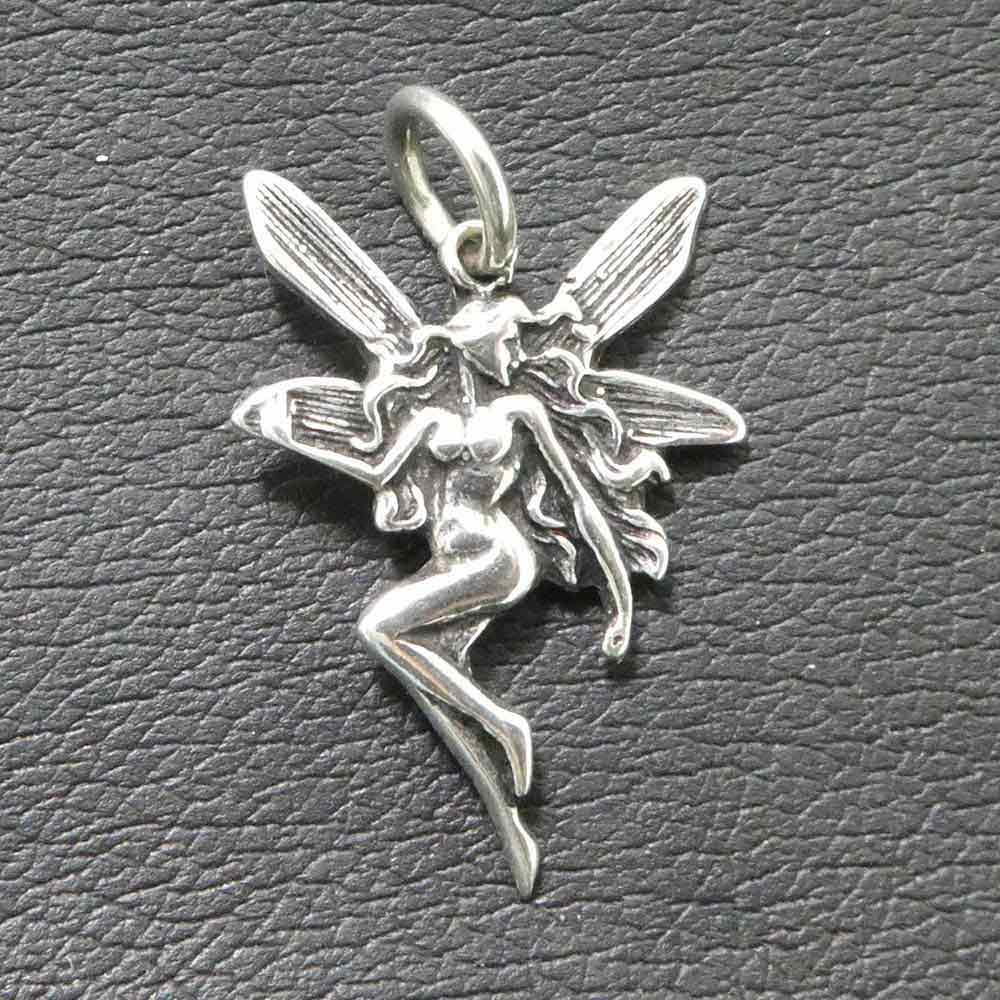 Elfe Silber Schmuck Anhänger Fee