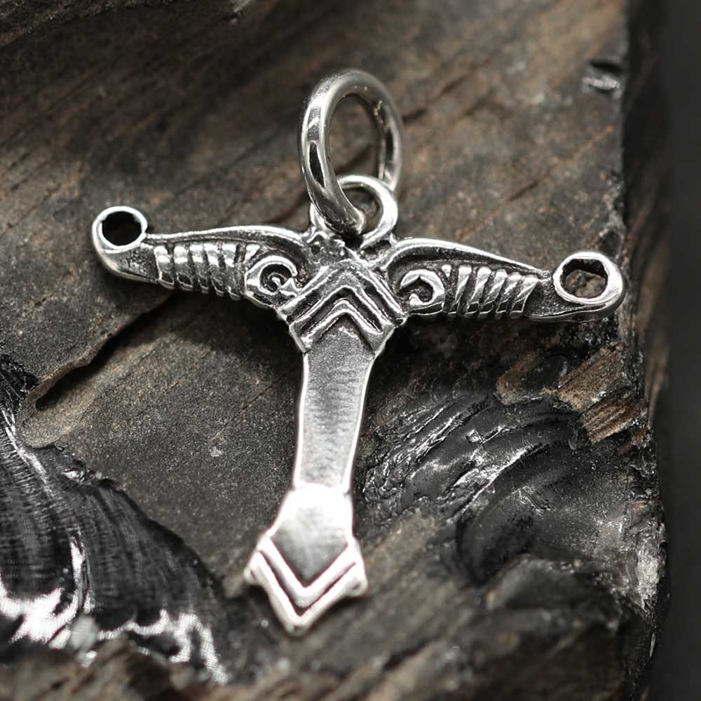 Irminsul Anhänger Damen Schmuck Wikinger aus 925 Silber
