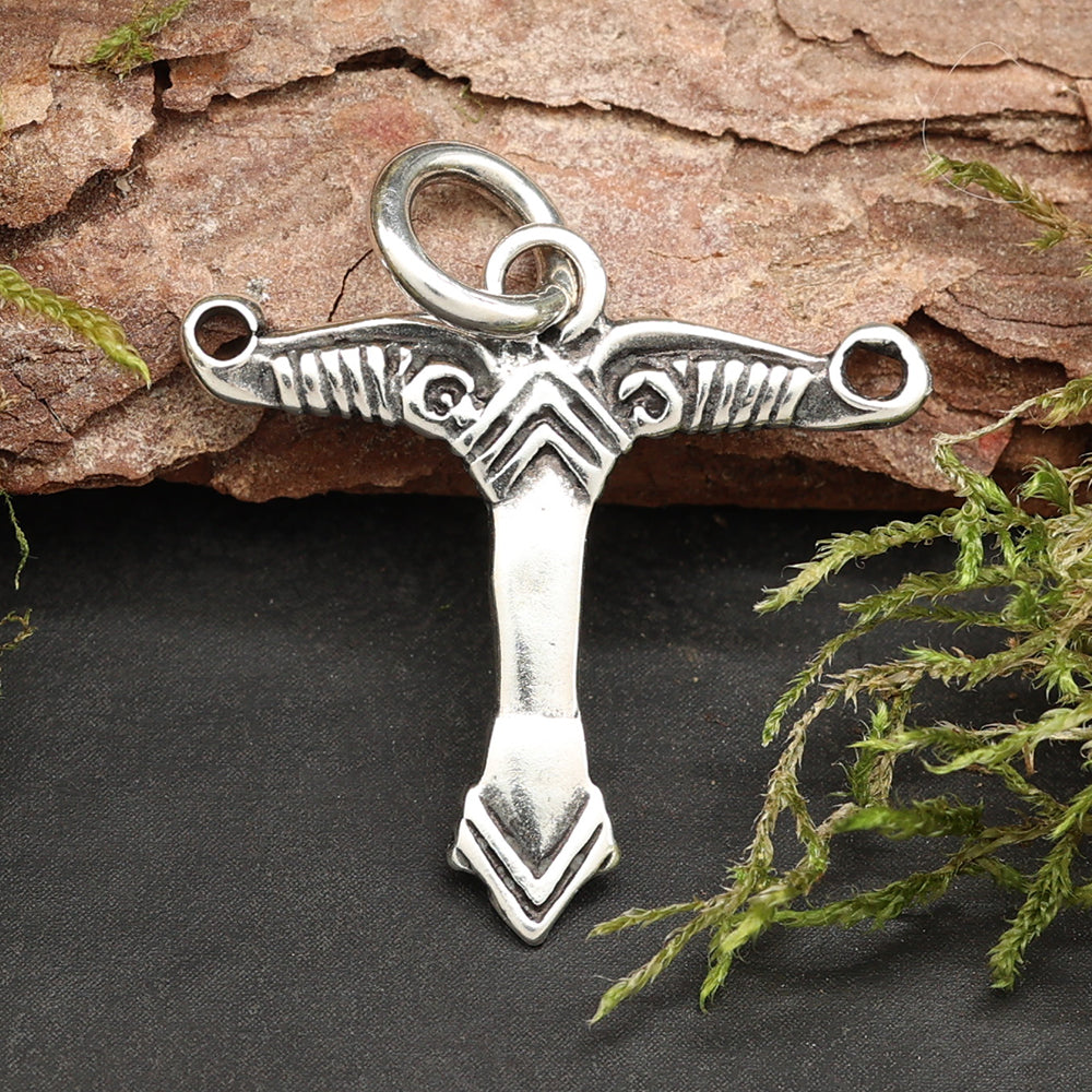 Irminsul Silber Anhänger Kettenanhänger 925 Schmuck