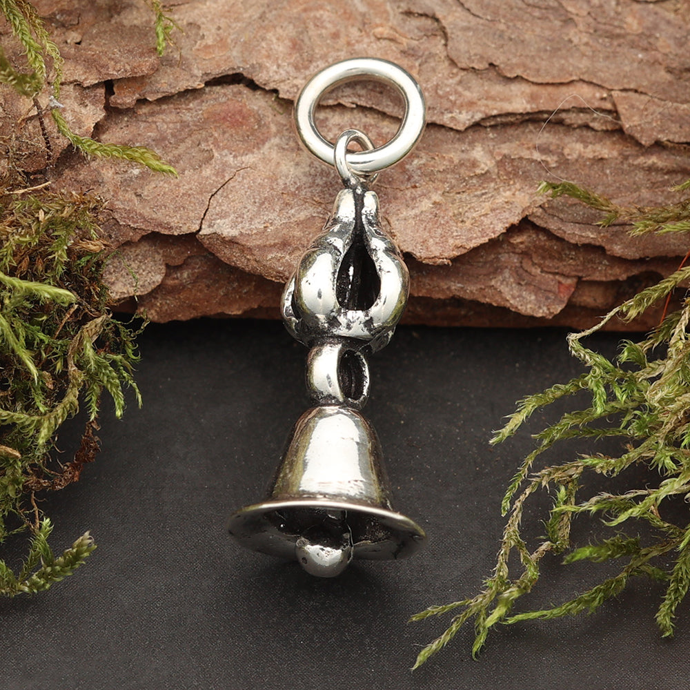 Tempelglocke Anhänger Silber Kettenanhänger 925 Schmuck