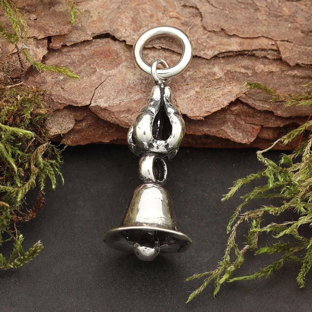 Tempelglocke Anhänger Silber Kettenanhänger 925 Schmuck