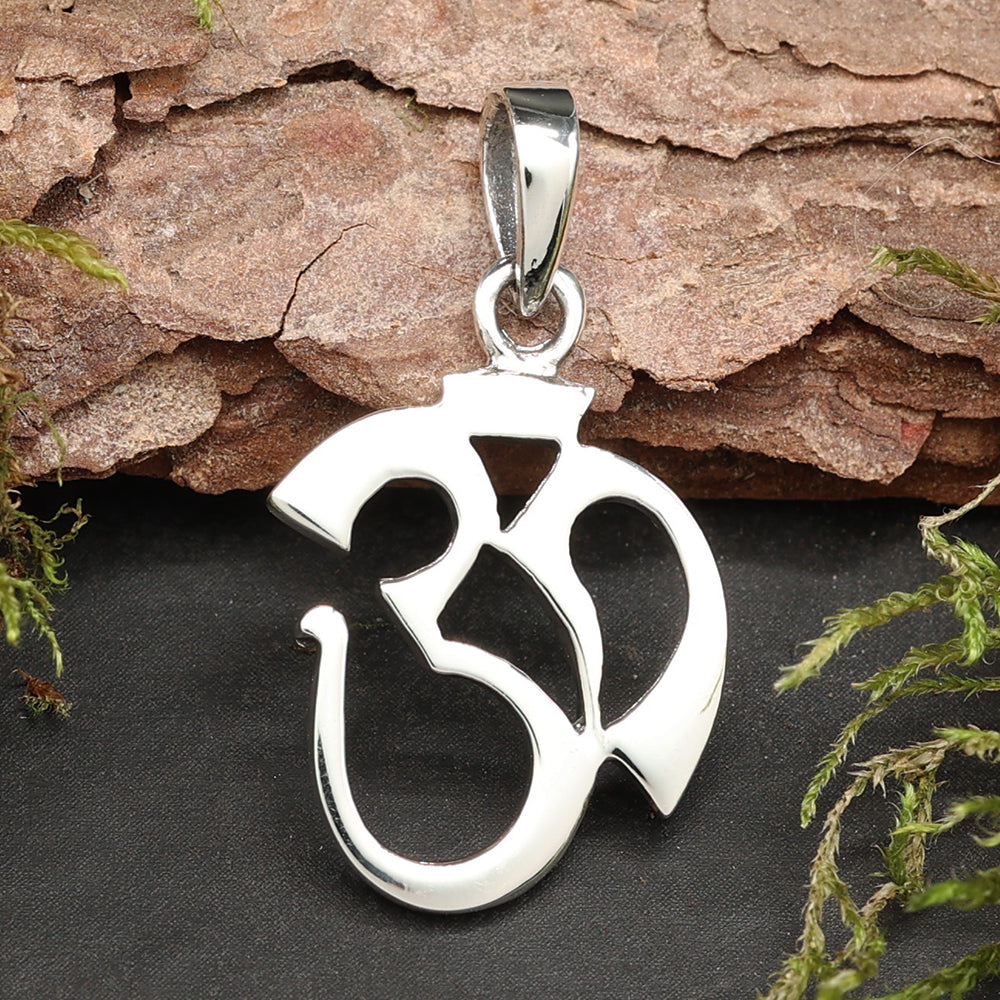 Om Silberschmuck Anhänger Kettenanhänger 925 Schmuck