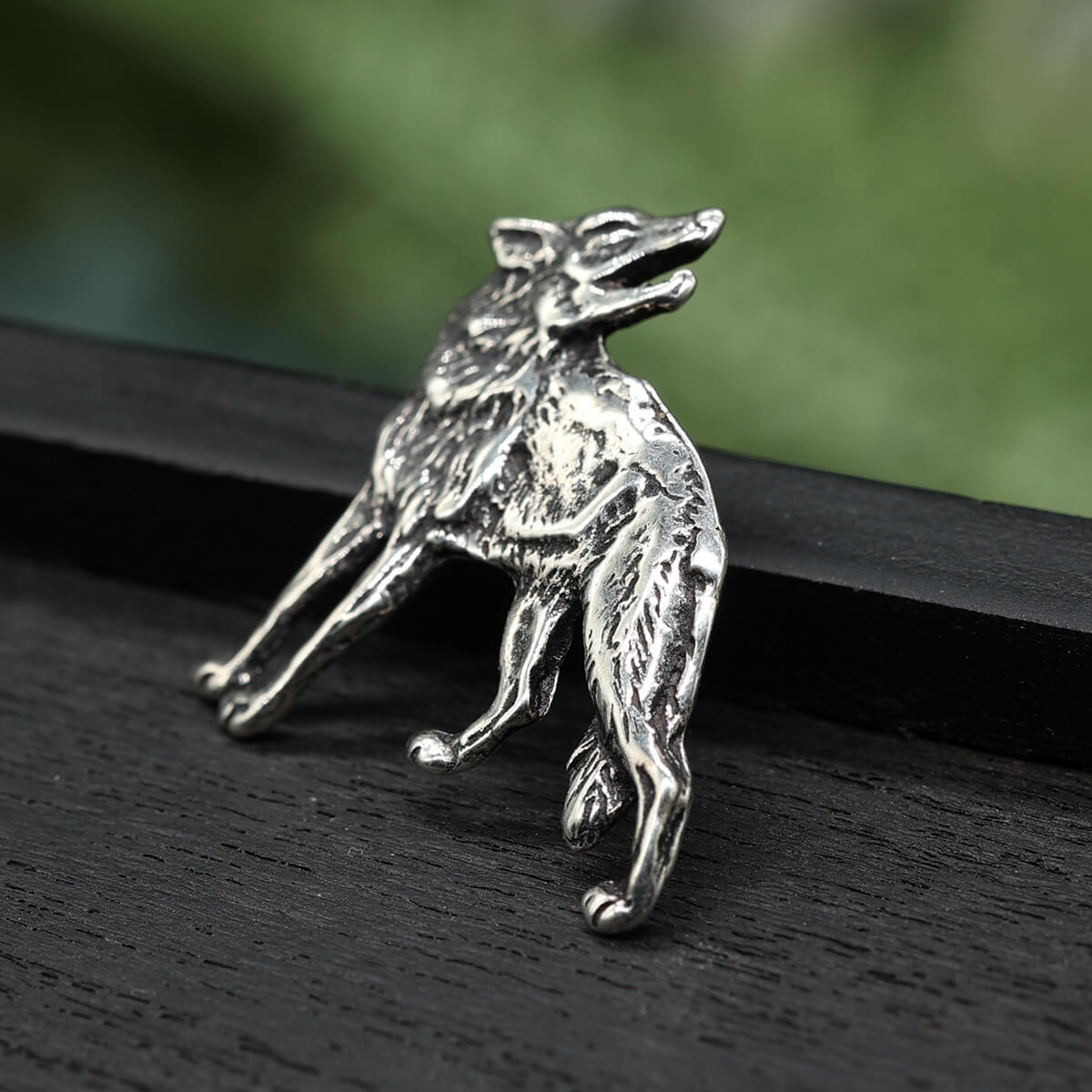 Wolf Silberschmuck Anhänger 925 Silber