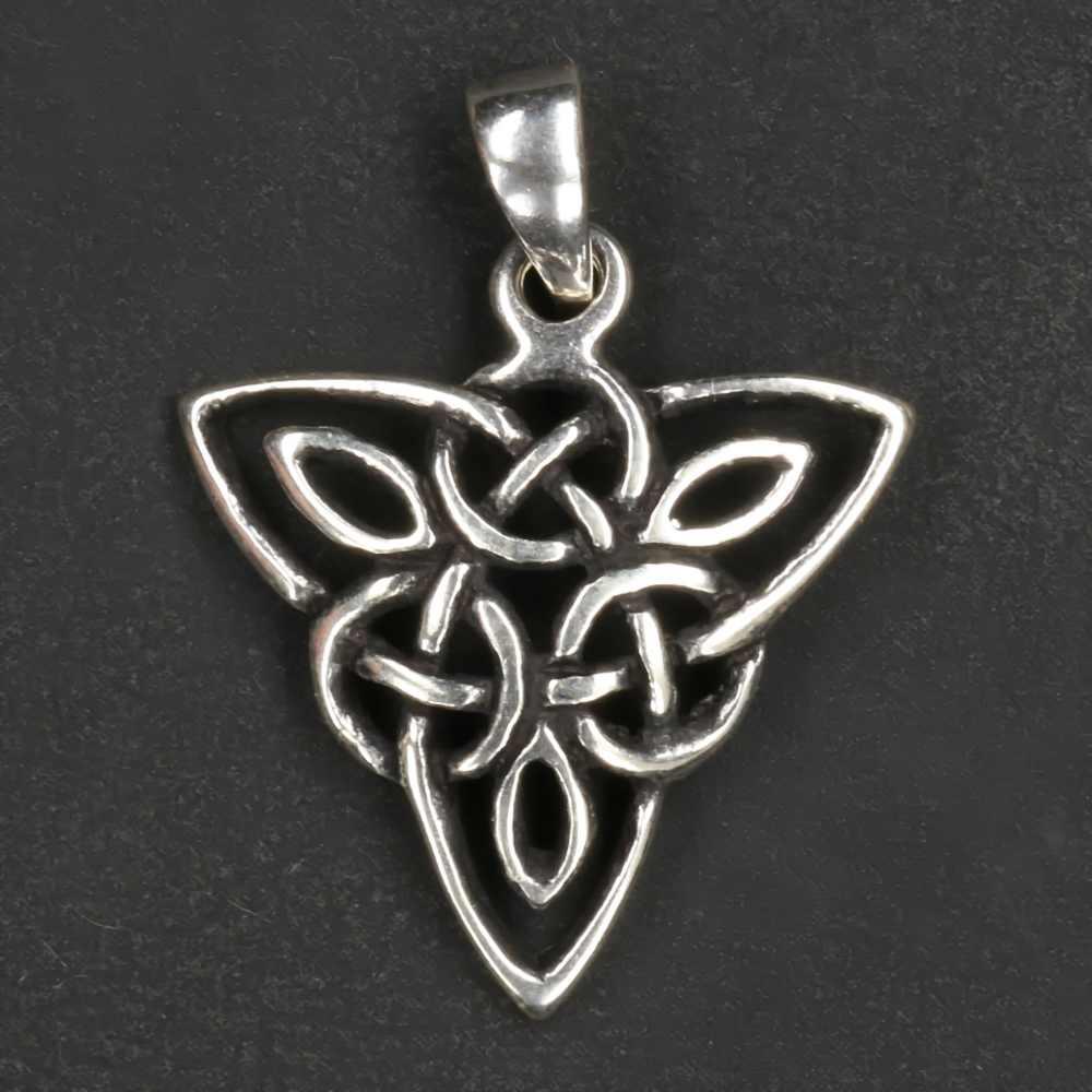 Keltischer Kettenanhänger 925 Silber feiner Schmuck für eine Silberkette