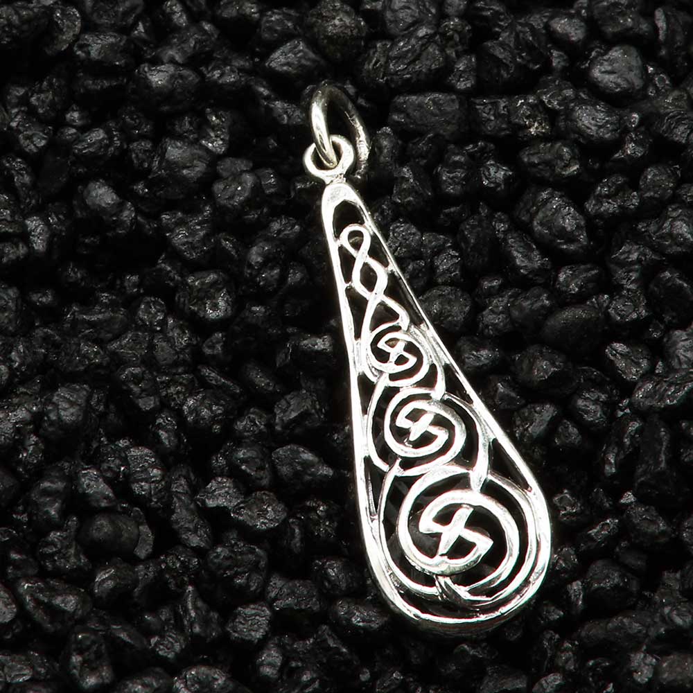 925 Silber Kettenanhänger Keltischerknoten - Anhänger für Silberketten