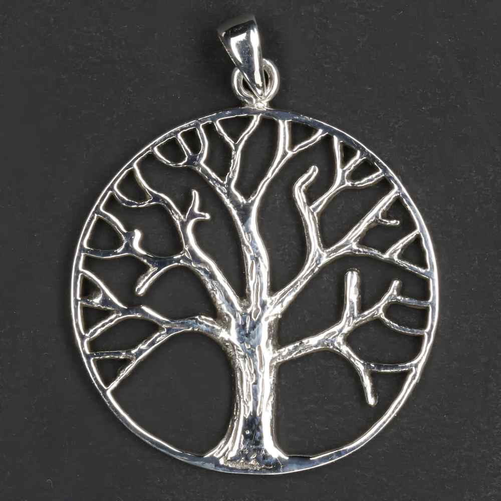 Lebensbaum Silberschmuck Anhänger 925/000 Silber