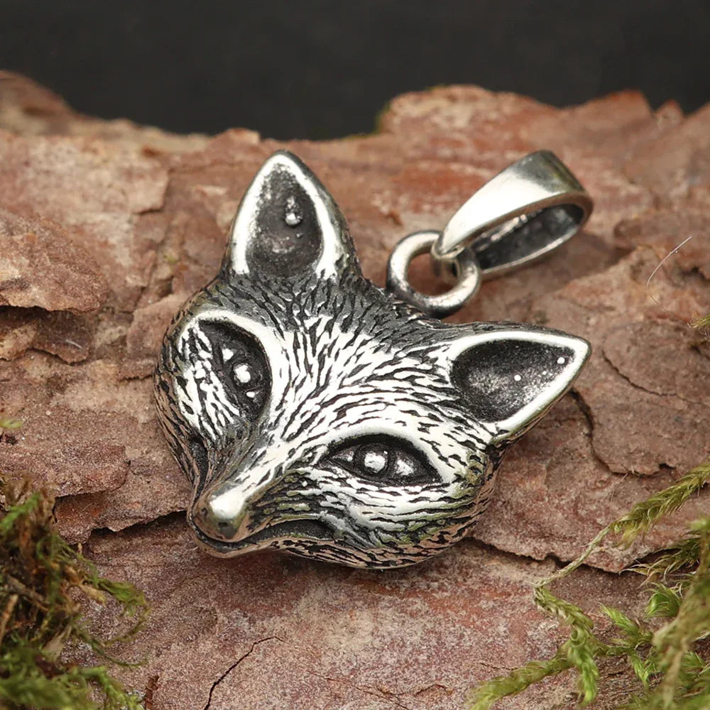 Fuchs Silberanhänger Sterlingsilber feiner Schmuck Anhänger 925 Silber