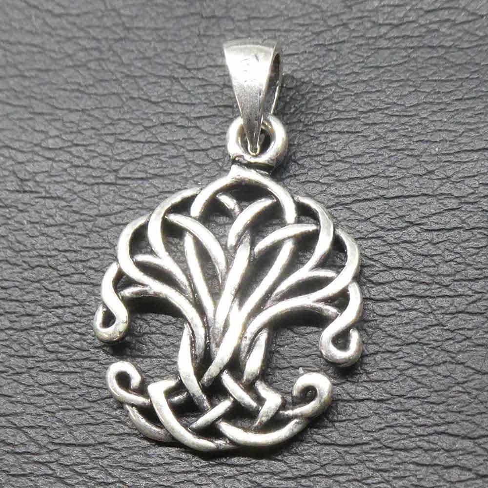 Kelten Knoten Lebensbaum Silber Schmuck