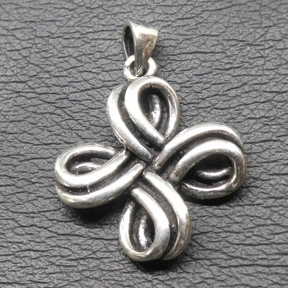 Keltisches Kleeblatt Anhänger Silber