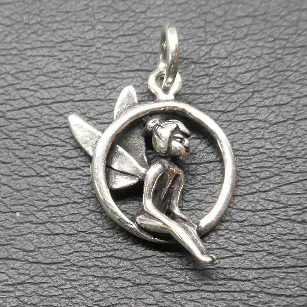 Fee Schmuck Anhänger Silber Elfe