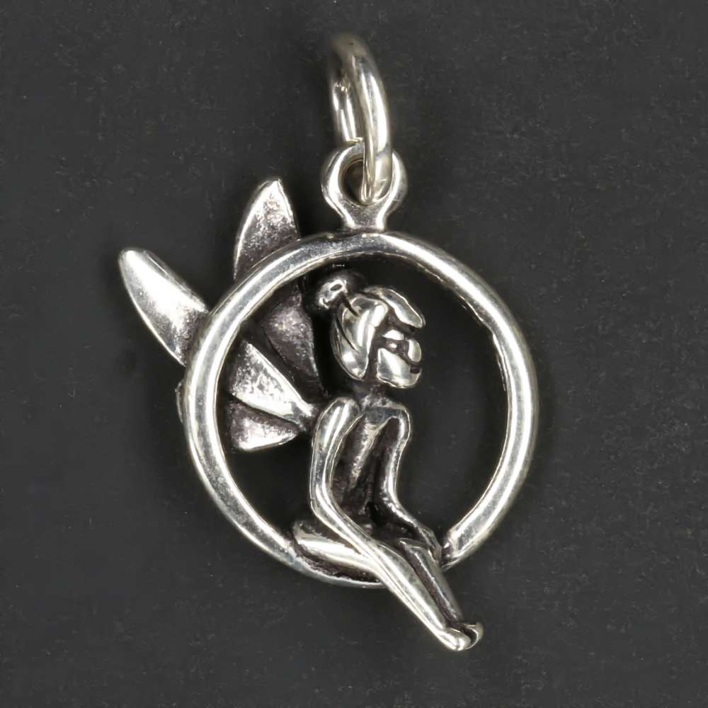 Fee Silberschmuck Anhänger 925/000 Silber Elfe