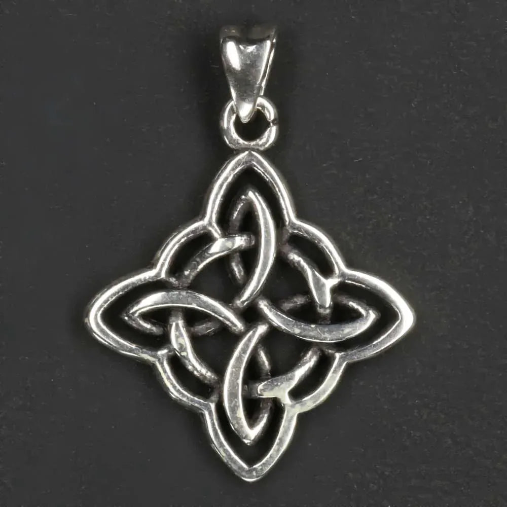 Quadrat Kelten Silberschmuck Anhänger 925/000 Silber