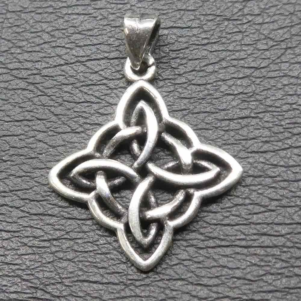 Keltischer Knoten Silber Anhänger Schmuck Kettenanhänger