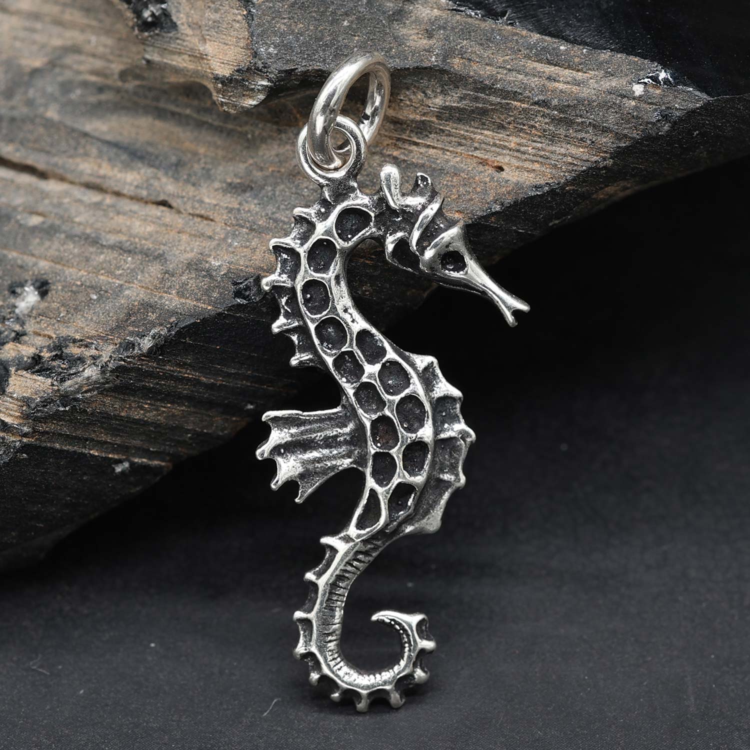 Seepferdchen Anhänger 925 Silber schmuck