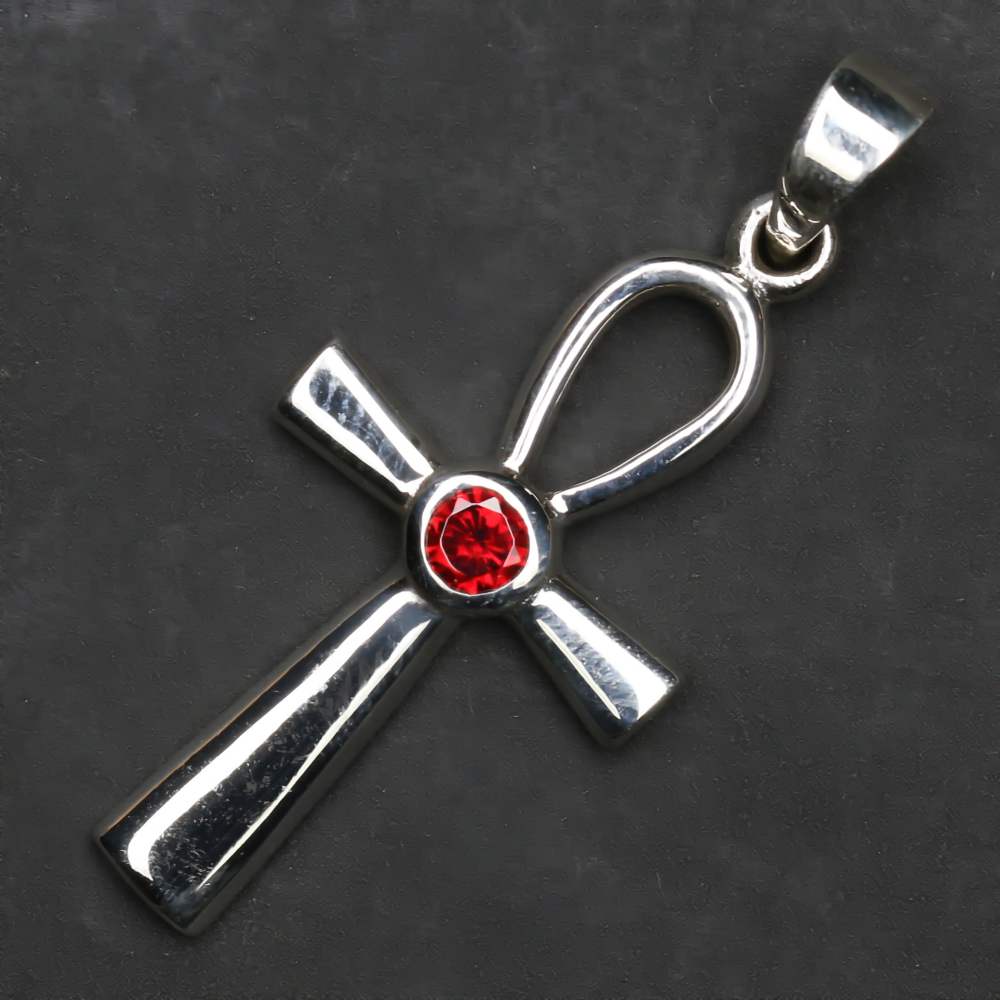 Henkelkreuz Ägyptischer Schmuck Silber Anhänger 925 Sterlingsilber