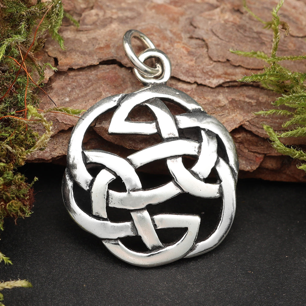 Keltischer Knoten Schmuckanhänger Silber Kettenschmuck Anhänger