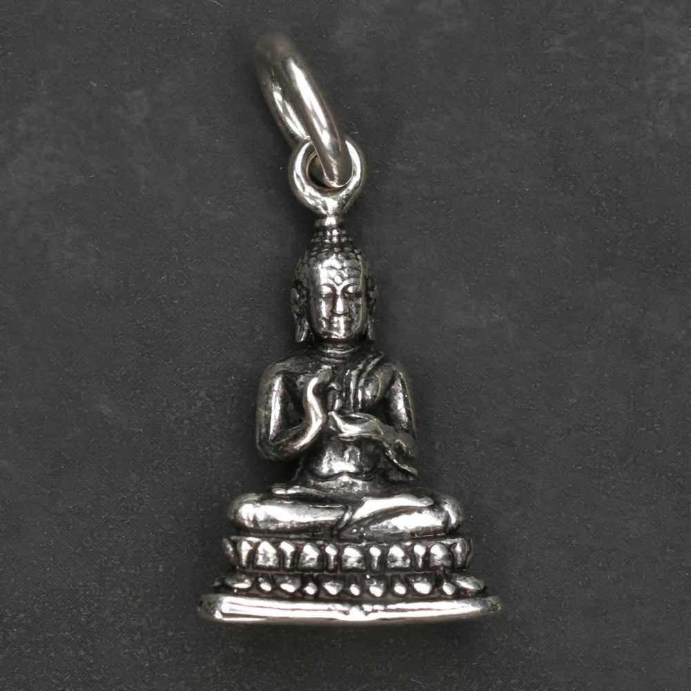 Buddhistischer Schmuck 925er Silber Anhänger Sterlingsilber