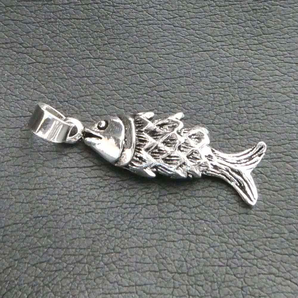 Backfisch Schmuck Silber Fisch