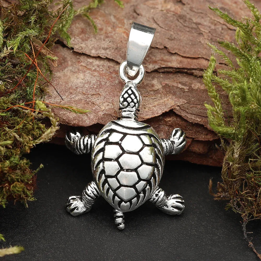 Schildkröte Schmuckanhänger Silber Kettenschmuck Anhänger