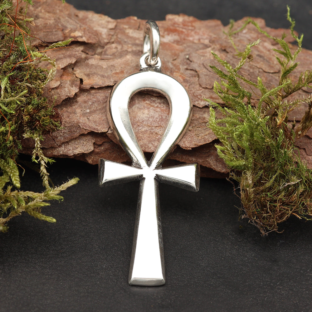 Ankh ägyptischer Schmuckanhänger Silber Kettenschmuck Anhänger