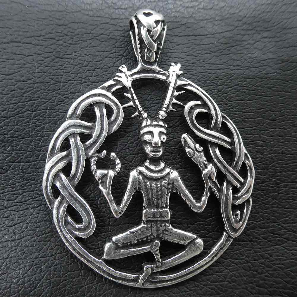 Keltischer Gott Silber Schmuck Cernunnos