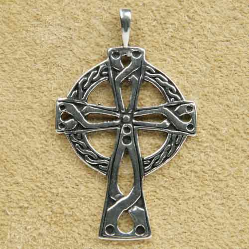 Keltenkreuz Schmuck Silber Anhänger