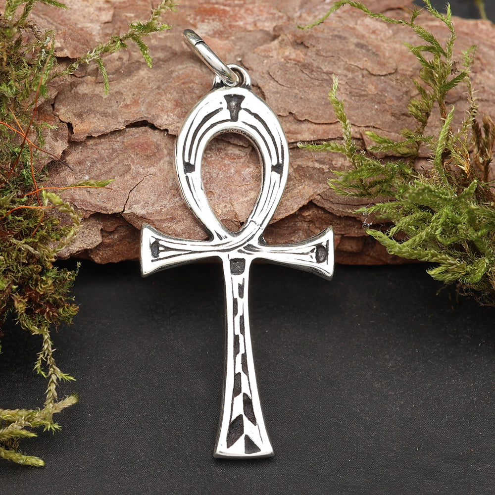 Ankh Schmuckstück silberner Anhänger für Ketten 925