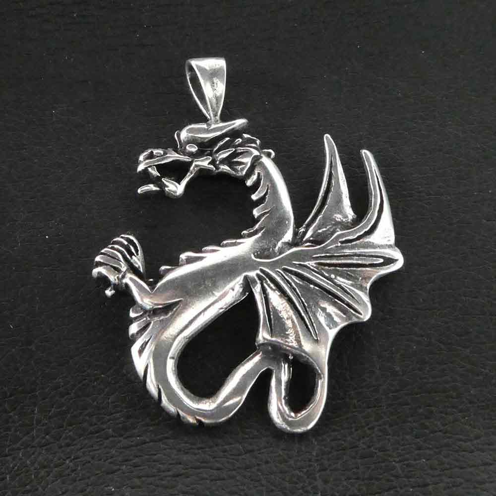 Drache Kelten Schmuck 925 Sterlingsilber