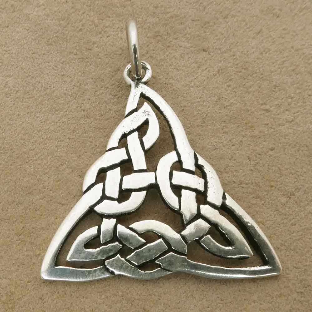 Keltischer Anhänger Silber Festival