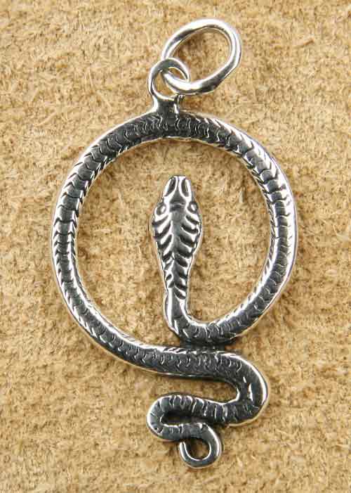 Schlange Schmuck Anhänger 925 Silber