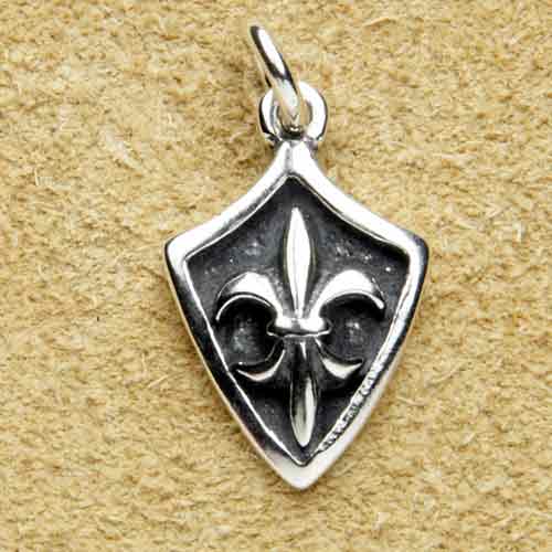 Fleur de Lys Schmuck Silber Mittelalterlilie Lilie