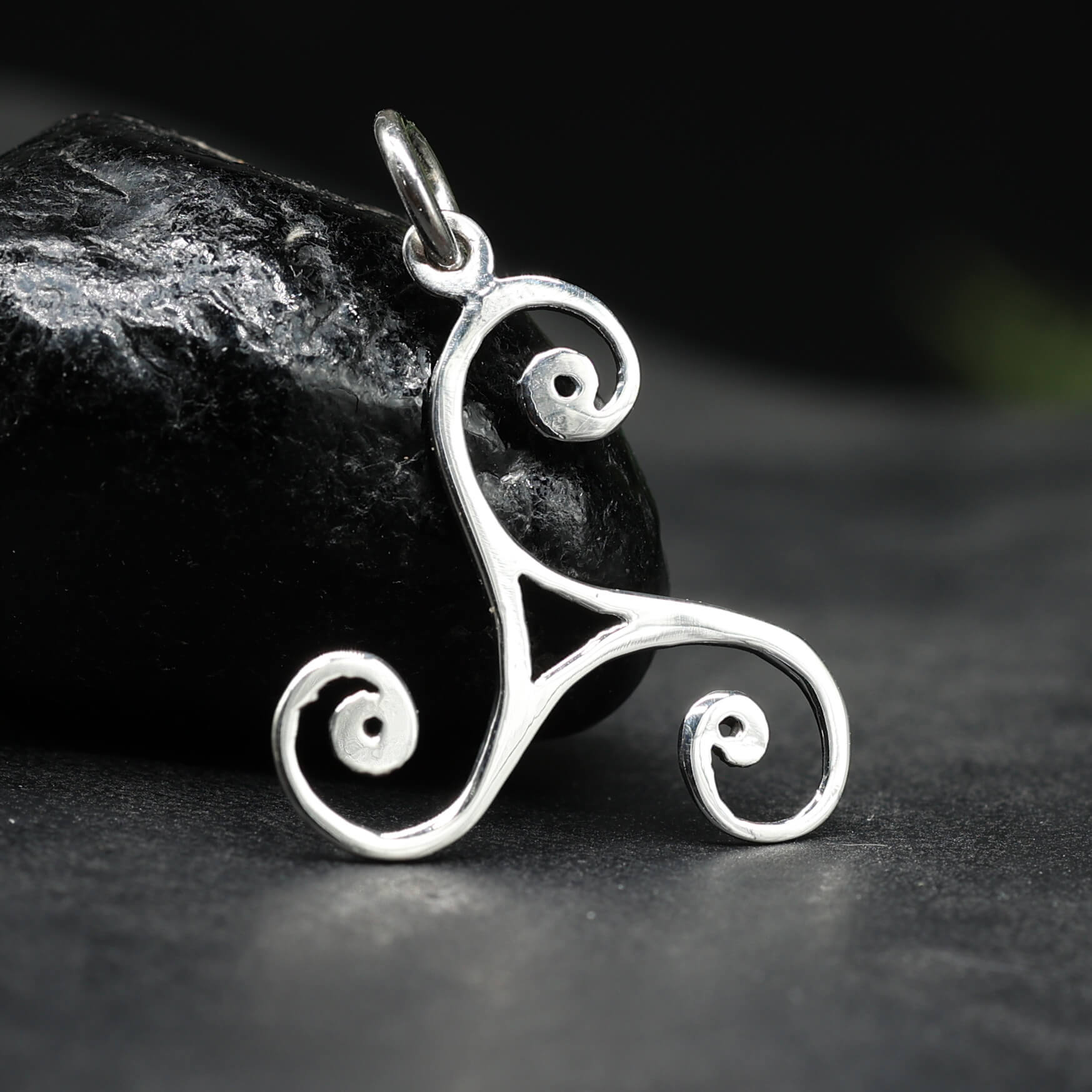 Triskelion Jewelry Pendant 925 Silver Triskelion