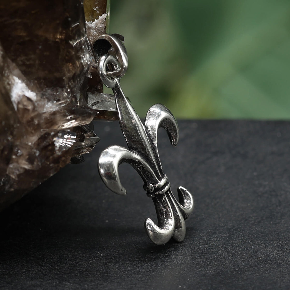 Mittelalter Lilie Silberschmuck für Halsketten Edler Kettenanhänger