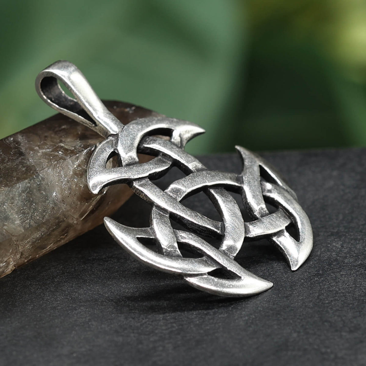 Silber Schmuck Anhänger Offen Dreifalt