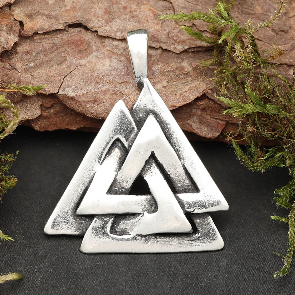 Wotans Knoten Silberschmuck Kettenanhänger 925 Silber