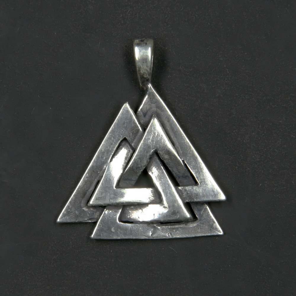 Wotansknoten keltischer Silber Anhänger 925