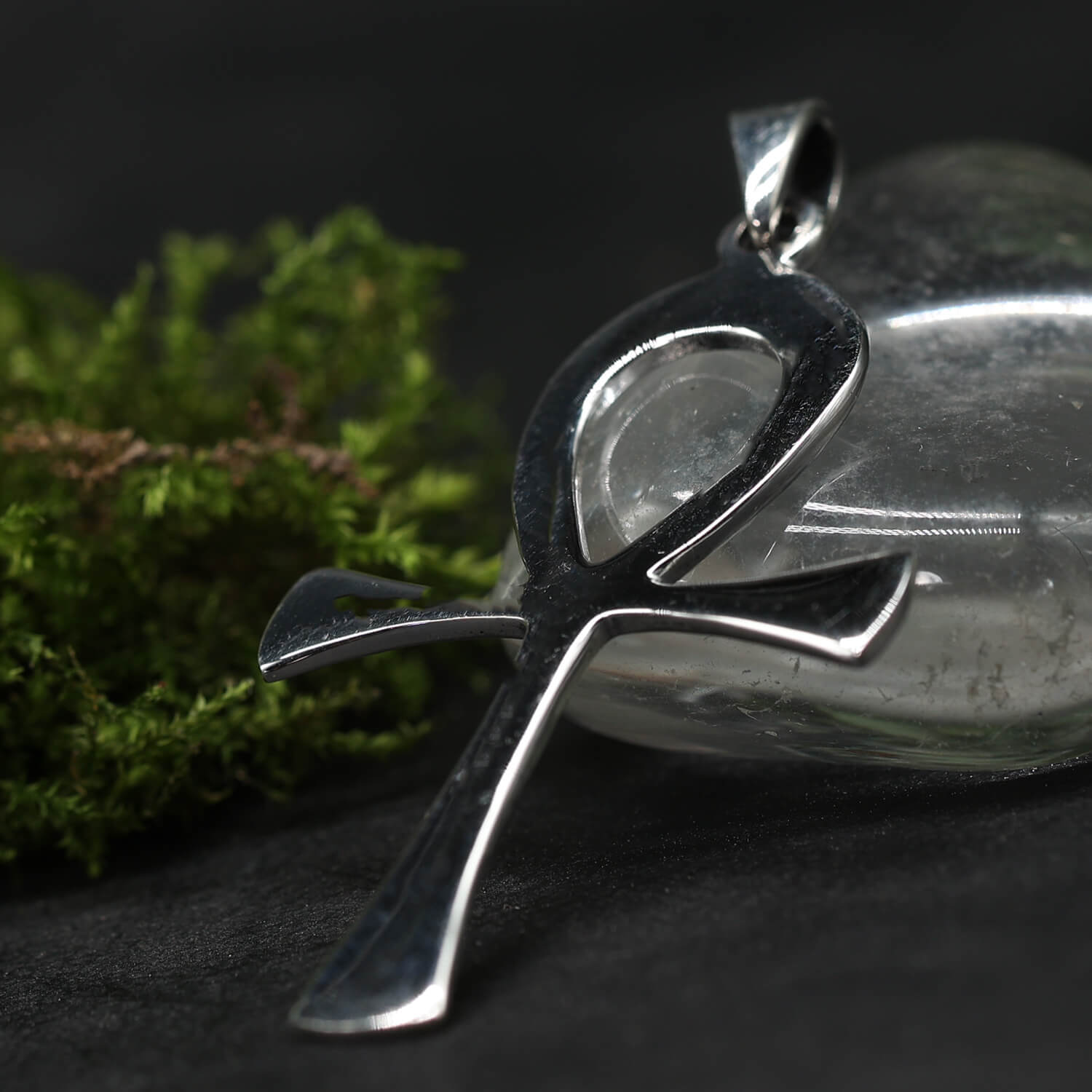 Ankh Schmuck Anhänger ägyptisch schlicht 925 Silber