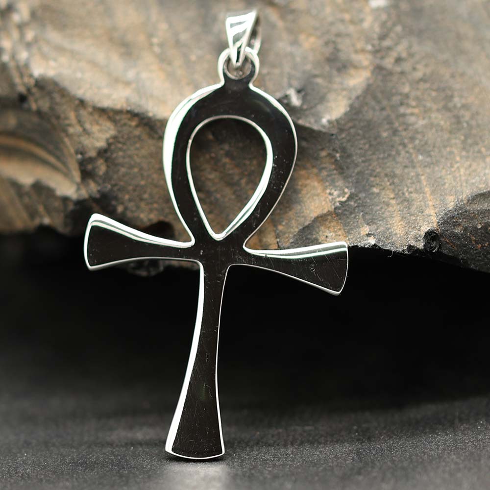 Ankh ägyptischer 925 Silber Anhänger Henkelkreuz