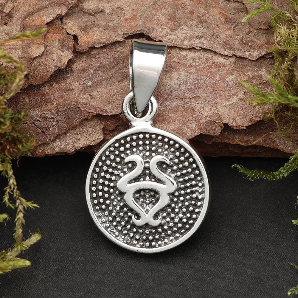 Sternzeichen Stier Anhänger 925er Silber Astrologie Tierkreiszeichen Schmuck
