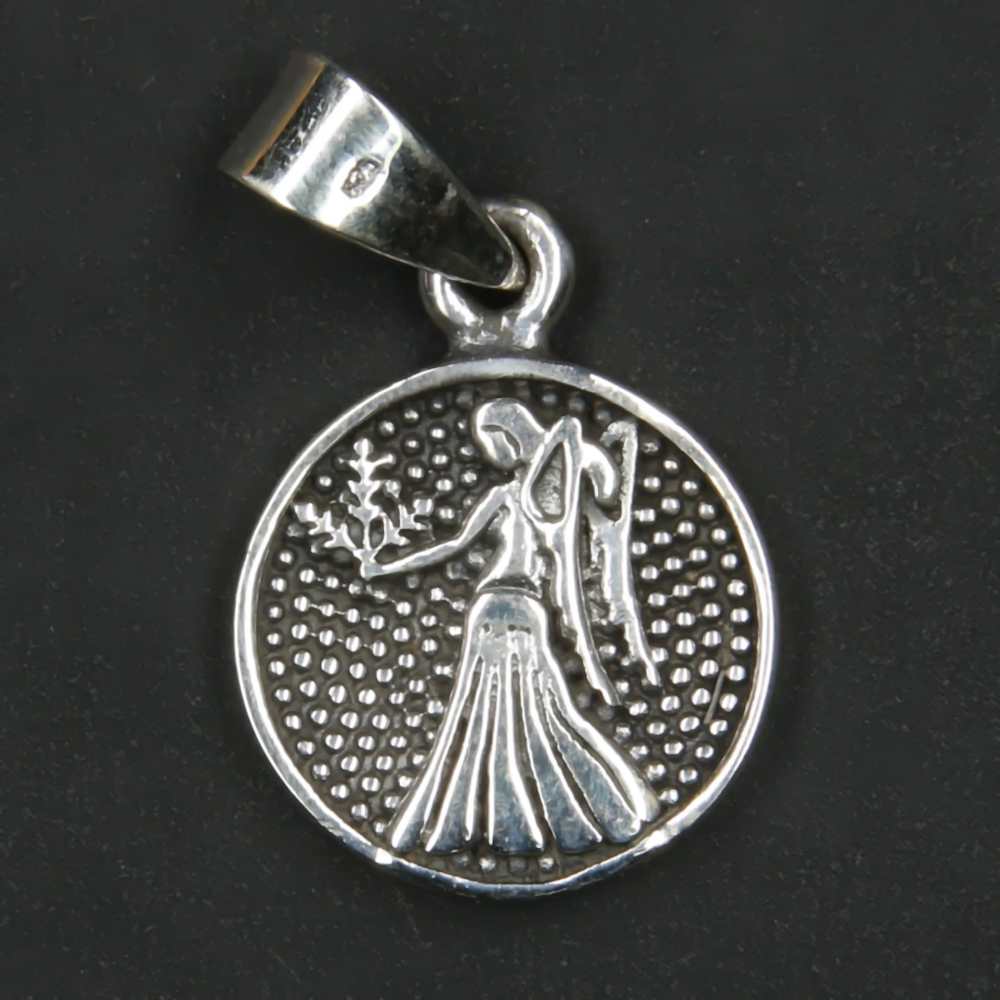 Jungfrau Sternzeichen Silber Schmuck Tierkreis astrologie