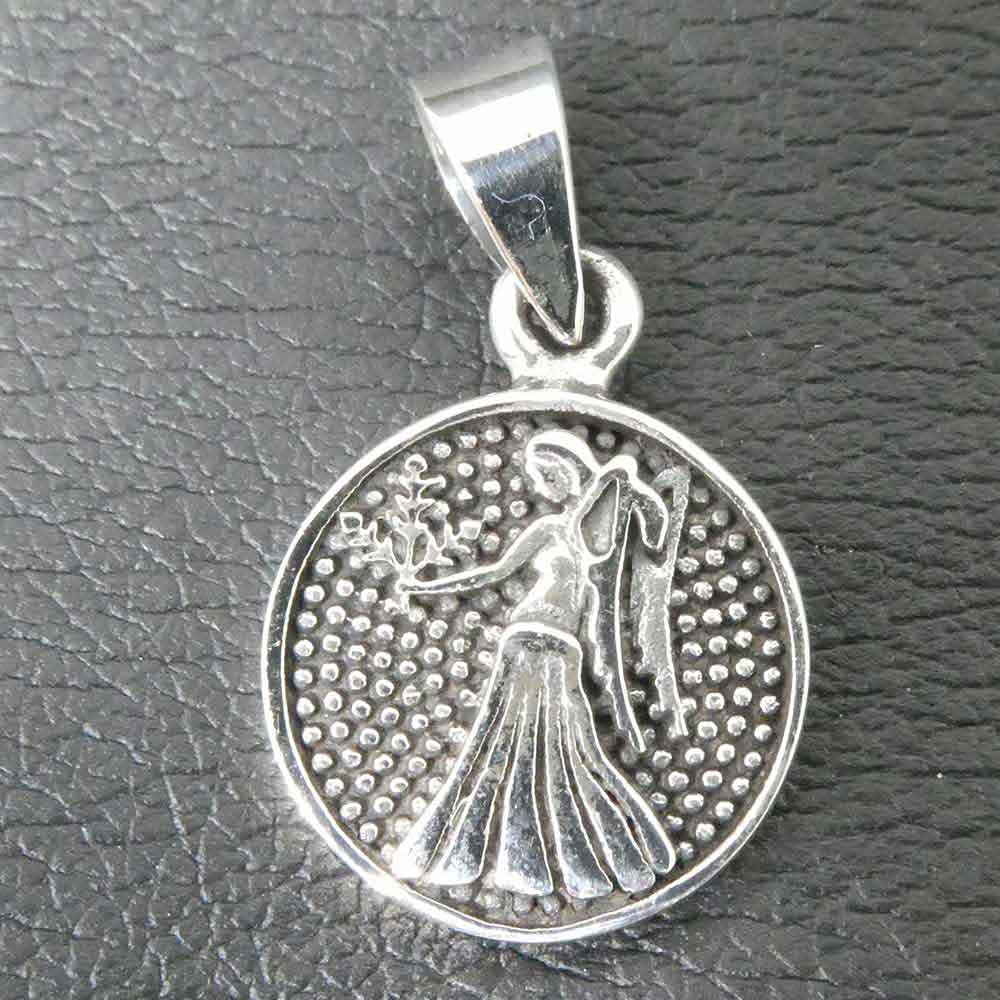 Jungfrau Sternzeichen Silber Schmuck Tierkreis astrologie