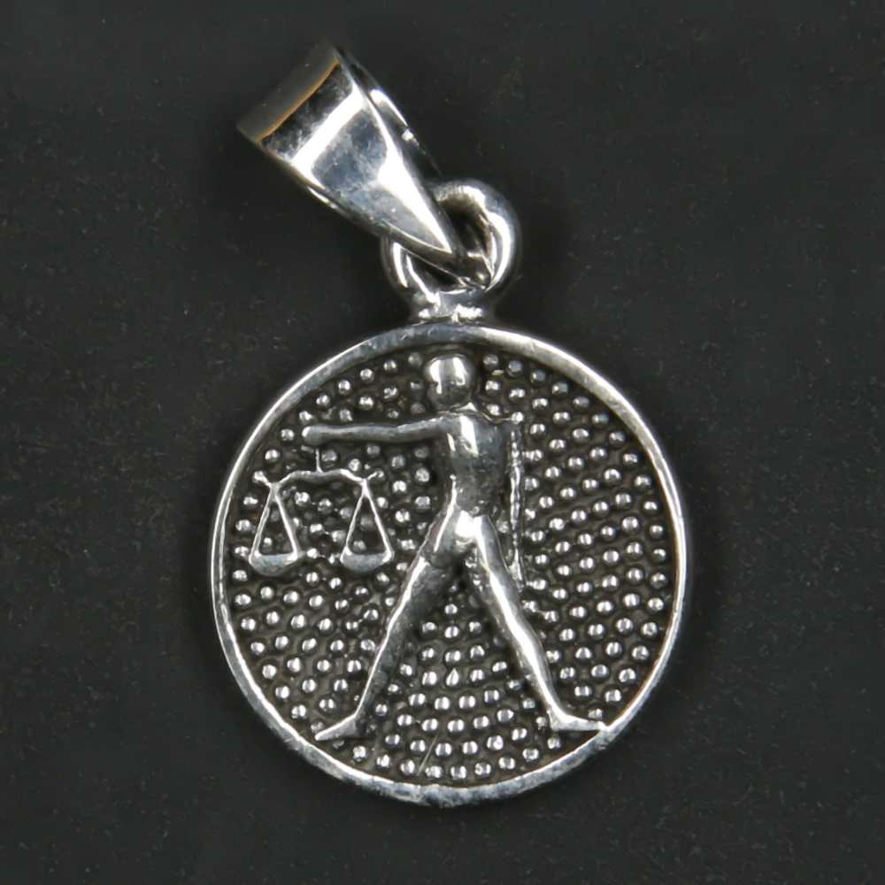 Waage Sternzeichen Silber Schmuck Tierkreis astrologie
