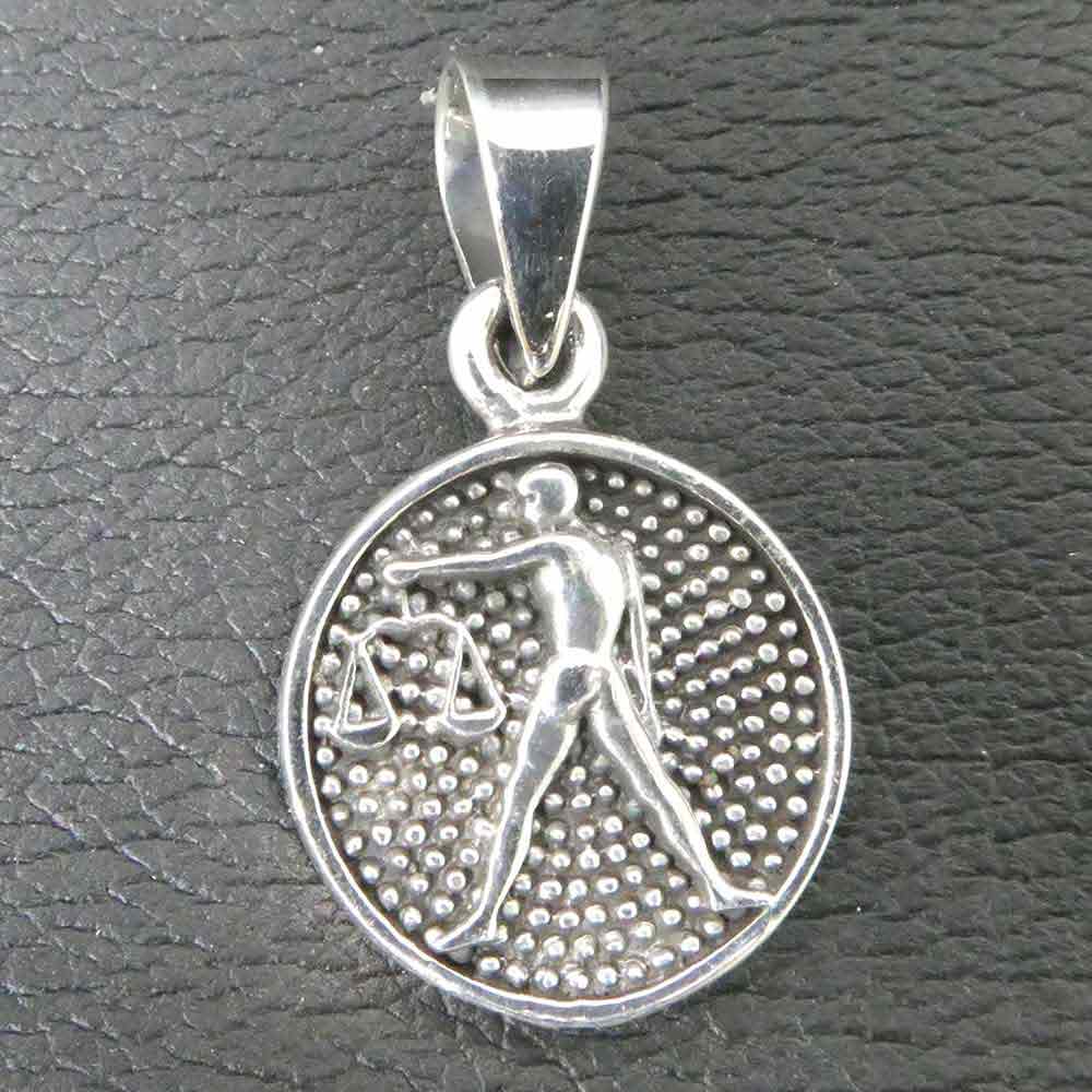 Waage Sternzeichen Silber Schmuck Tierkreis astrologie
